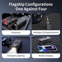 Compresseur Portable avec Jump Starter 12V