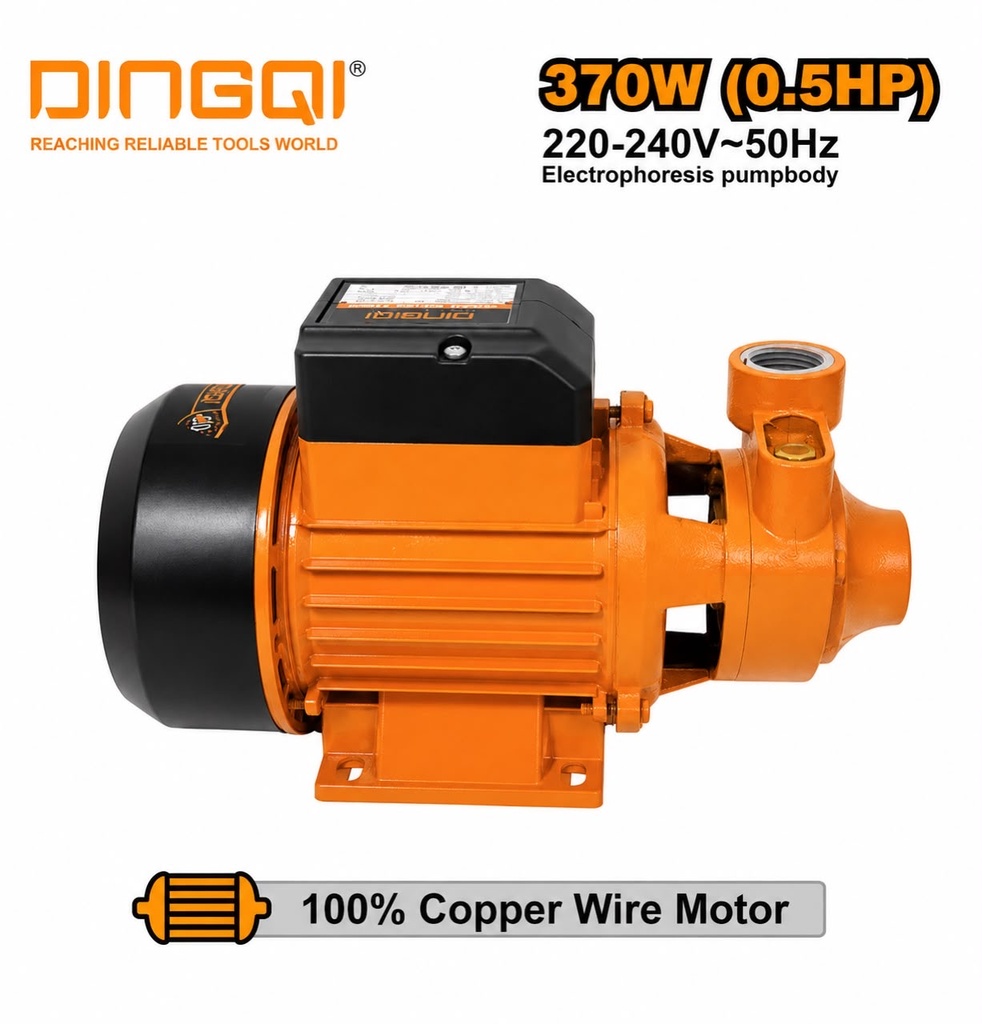 POMPE À EAU 0.5HP 370W DINGQI 