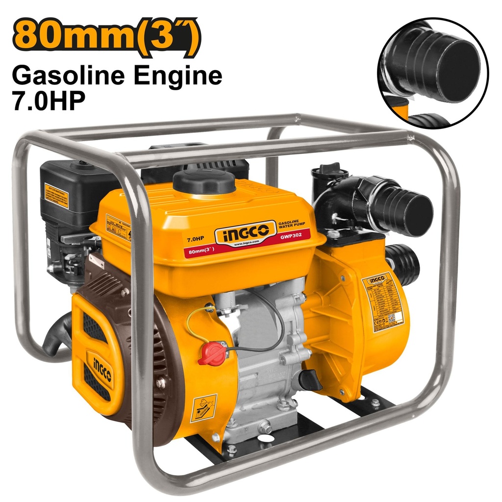 POMPE À EUA ESSENCE/GAZ 7HP INGCO GWP302 