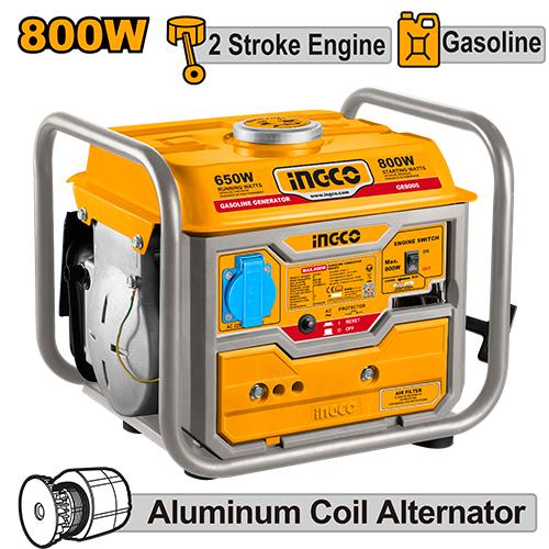 T/GENERATEUR ESSENCE 800W INGCO GE8002M