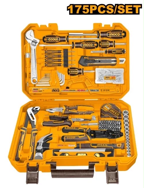 Caisse d’outils à main INGCO 175 pièces HKTHP51758