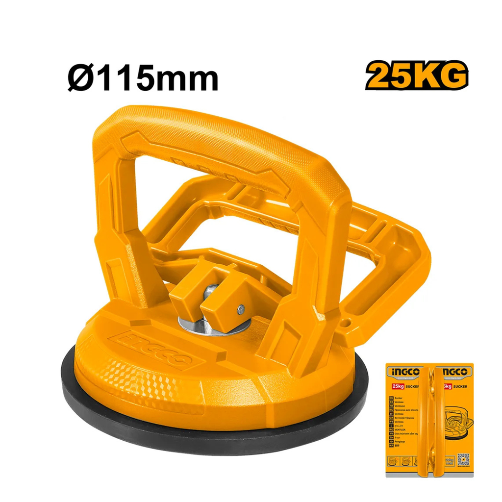 Ventouse à verre 115 mm avec traction maximale 25 kg