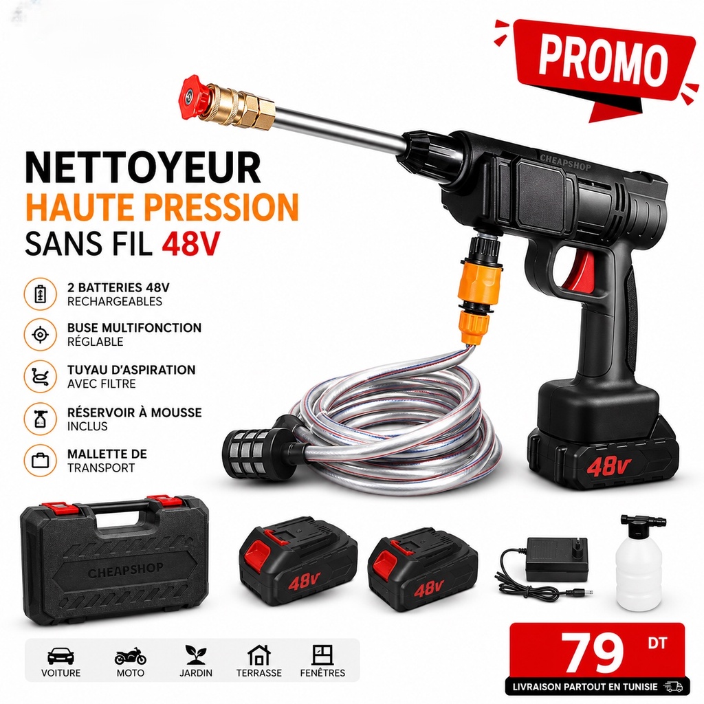 Karcher 48V double batteri