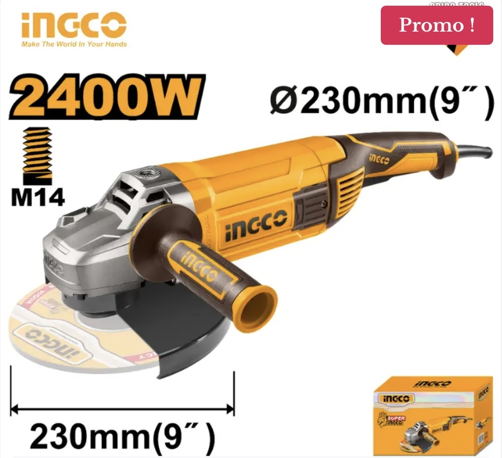 MEULE A DISOUE INGCO 2400W AG24008