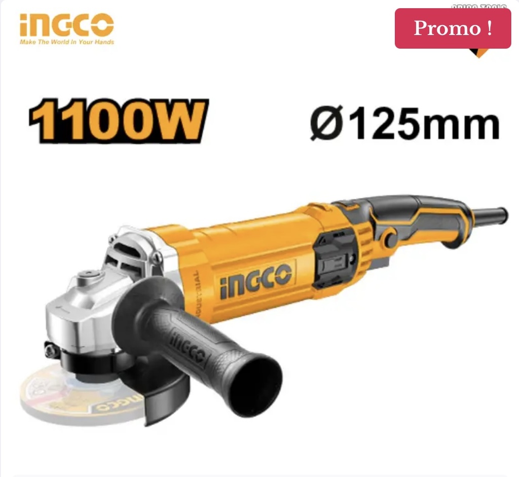 MEULE A DISQUE ANGLE GRINDER AG110038 SANS VITESSE