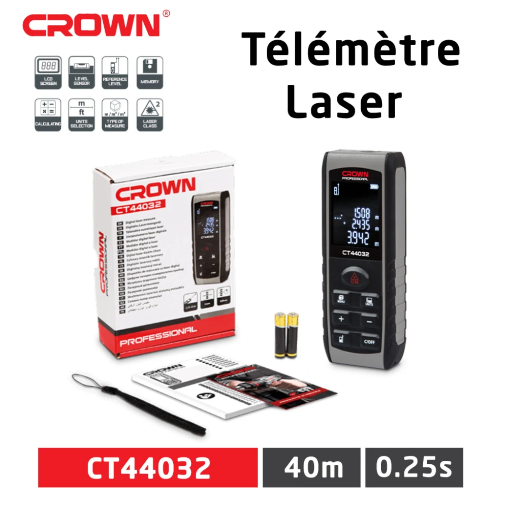 Télémètre laser 40M CT44032