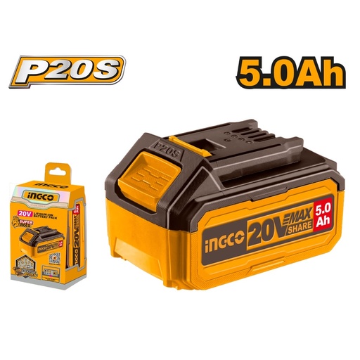 BATTERIE 20V 5.0AH INGCO FBLI20031