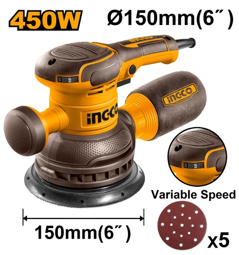 Ponceuse Rotative INGCO 450W RS4526