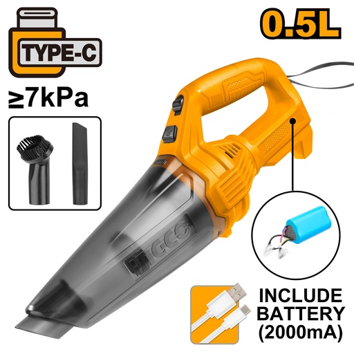 Aspirateur sans fil INGCO CVLI2026