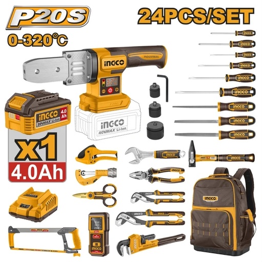 Coffret d’outils 24 pièces INGCO COS25105