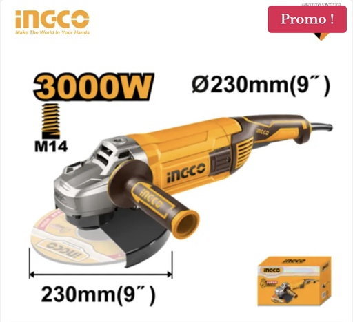 MEULE A DISOUE INGCO 3000w AG3008