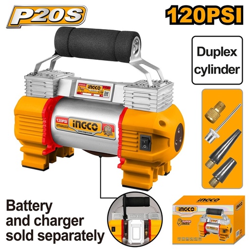 Compresseur d’air pour voiture 12 V AAC2508