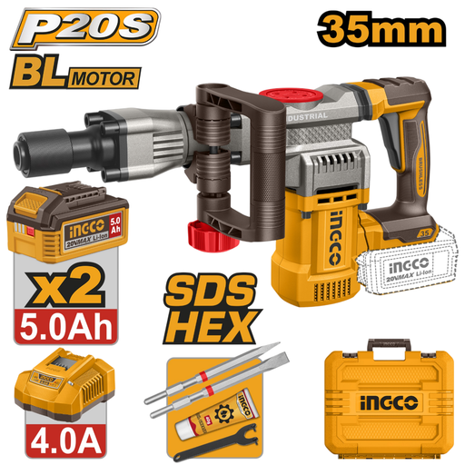Marteau de démolition sans fil 20V CDBLI203582