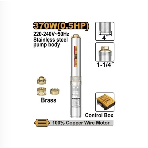 POMPE A IMMERGÉ 0.5 HP INGCO DWP370621