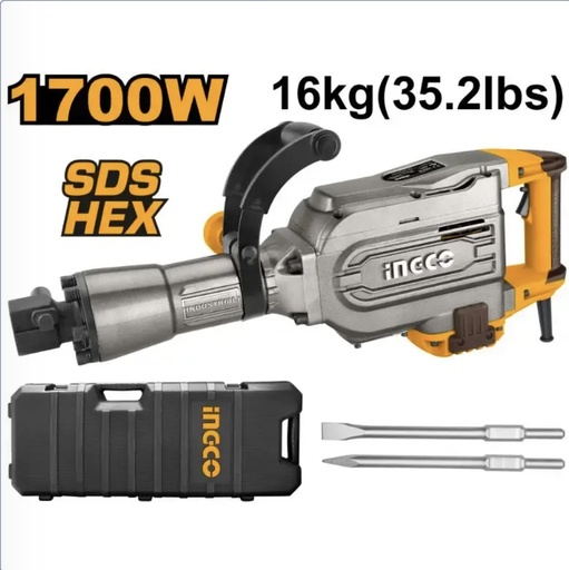 T/MARTEAU 1700W 16 KG INGCO PDB17008