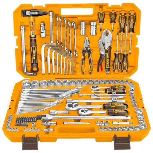 Coffret d’outils INGCO 142 pièces-HKTHP21421
