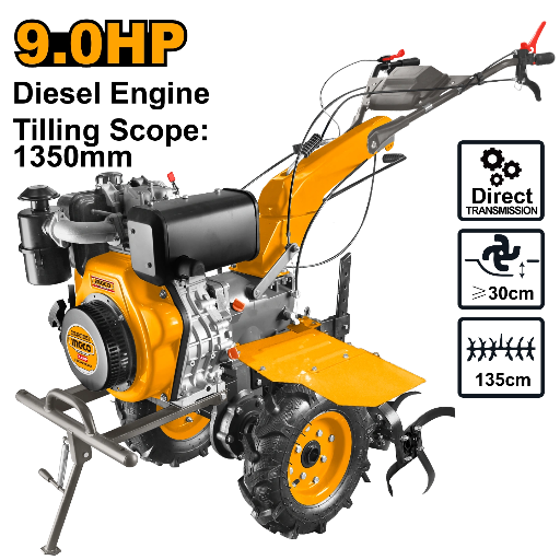 MOTOCULTEUR DIÉSEL 9HP DC13501